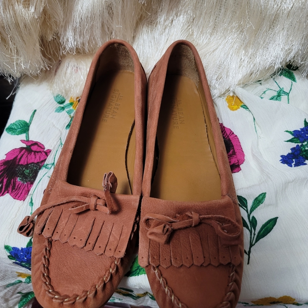 Nwot. L. L. Bean Signature Tassel Loafers. Size 8… - image 1